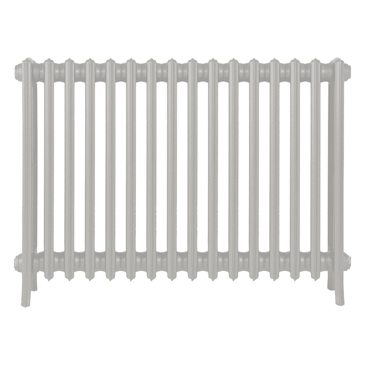 Grace - Pebble Grey Cast Iron Column Radiator H700mm x W998mm 4 Column - Wall Hung