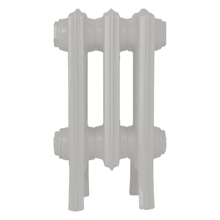 Grace - Pebble Grey Cast Iron Column Radiator H350mm x W212mm 4 Column - Floor Standing
