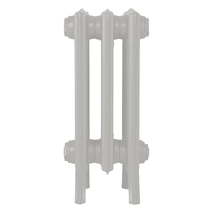 Grace - Pebble Grey Cast Iron Column Radiator H450mm x W212mm 4 Column - Wall Hung