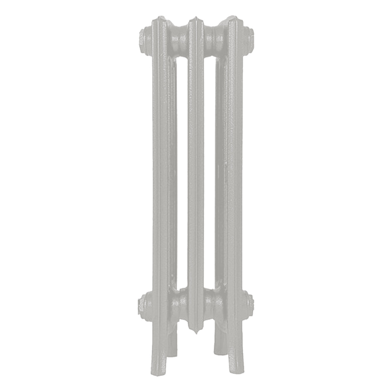 Grace - Pebble Grey Cast Iron Column Radiator H600mm x W212mm 4 Column - Wall Hung