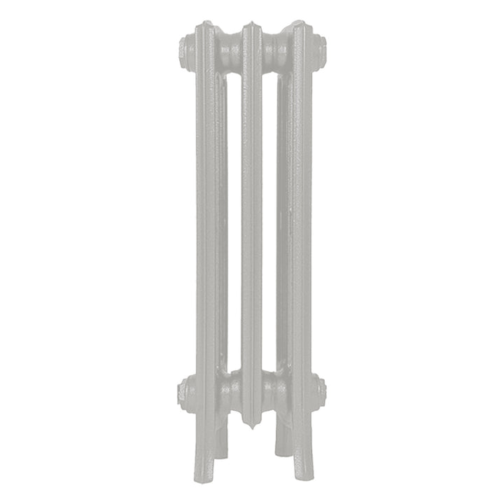 Grace - Pebble Grey Cast Iron Column Radiator H600mm x W212mm 4 Column - Wall Hung