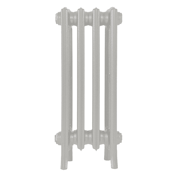 Grace - Pebble Grey Cast Iron Column Radiator H600mm x W272mm 4 Column - Wall Hung