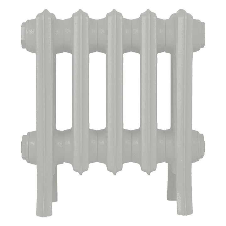 Grace - Pebble Grey Cast Iron Column Radiator H300mm x W333mm 4 Column - Wall Hung