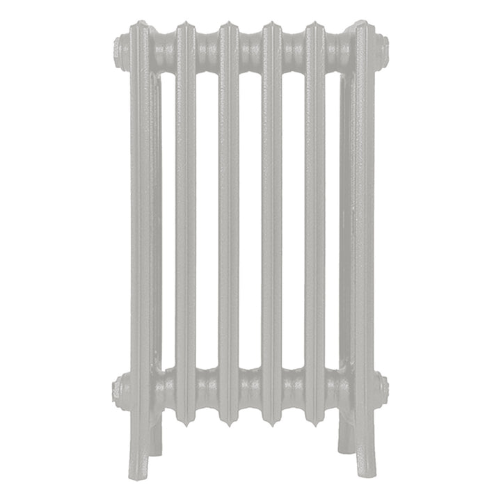 Grace - Pebble Grey Cast Iron Column Radiator H650mm x W393mm 4 Column - Floor Standing