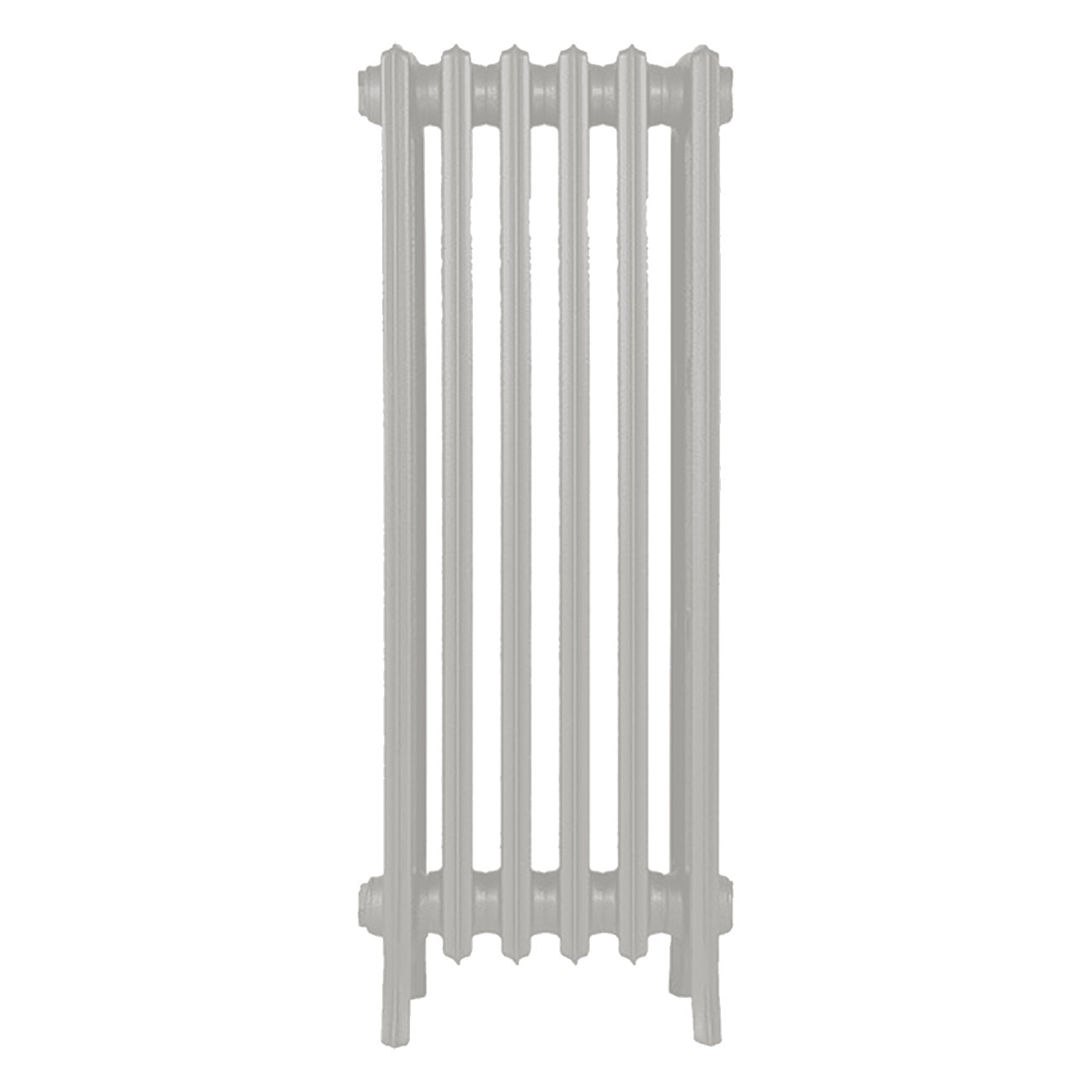 Grace - Pebble Grey Cast Iron Column Radiator H950mm x W393mm 4 Column - Floor Standing