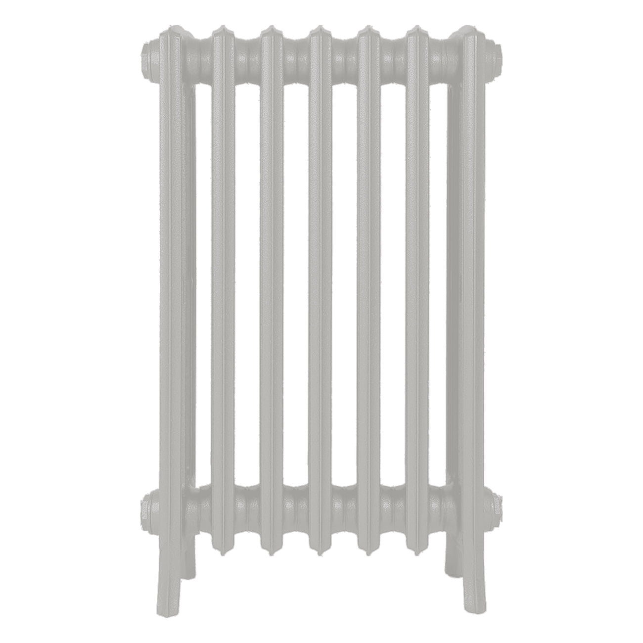 Grace - Pebble Grey Cast Iron Column Radiator H700mm x W454mm 4 Column - Wall Hung