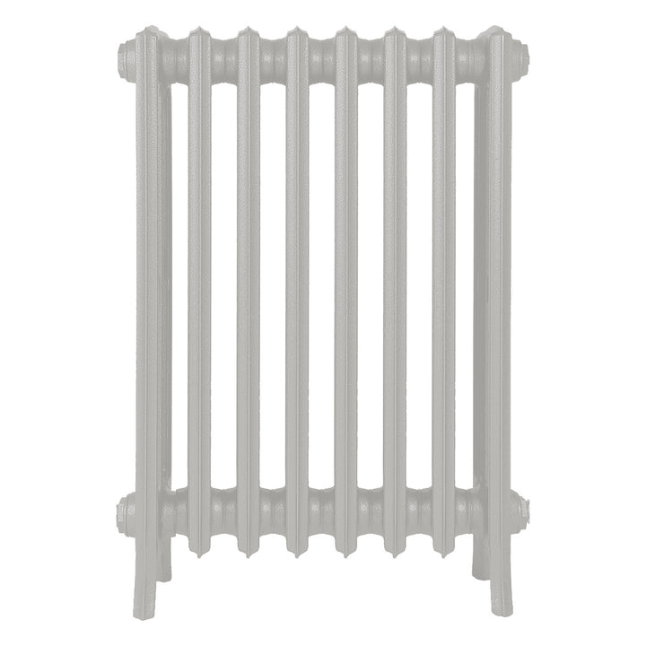 Grace - Pebble Grey Cast Iron Column Radiator H700mm x W514mm 4 Column - Wall Hung