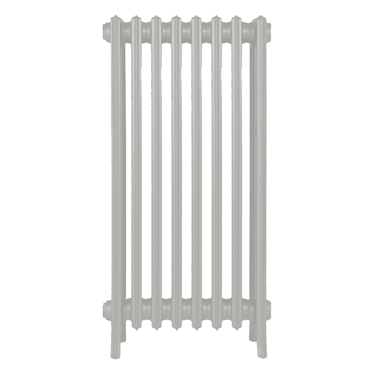 Grace - Pebble Grey Cast Iron Column Radiator H898mm x W514mm 4 Column - Wall Hung