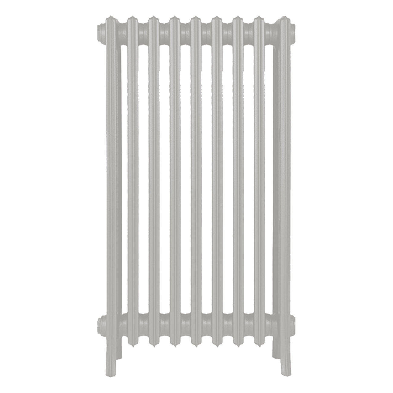 Grace - Pebble Grey Cast Iron Column Radiator H950mm x W575mm 4 Column - Floor Standing