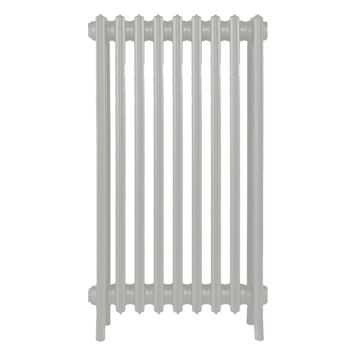 Grace - Pebble Grey Cast Iron Column Radiator H950mm x W575mm 4 Column - Floor Standing