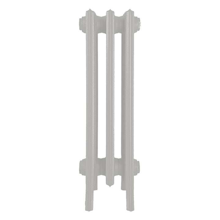 Grace - Pebble Grey Cast Iron Column Radiator H600mm x W212mm 6 Column - Wall Hung