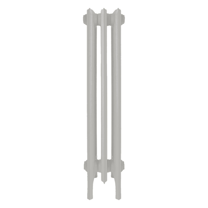 Grace - Pebble Grey Cast Iron Column Radiator H950mm x W212mm 6 Column - Floor Standing