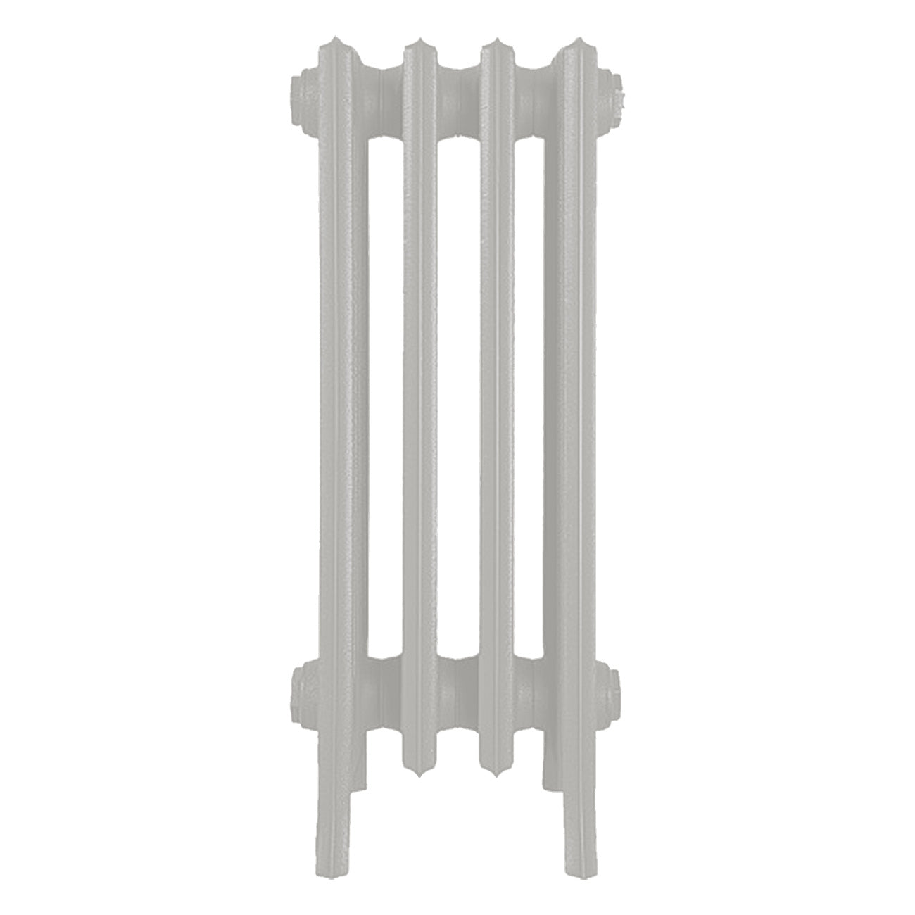 Grace - Pebble Grey Cast Iron Column Radiator H650mm x W272mm 6 Column - Floor Standing