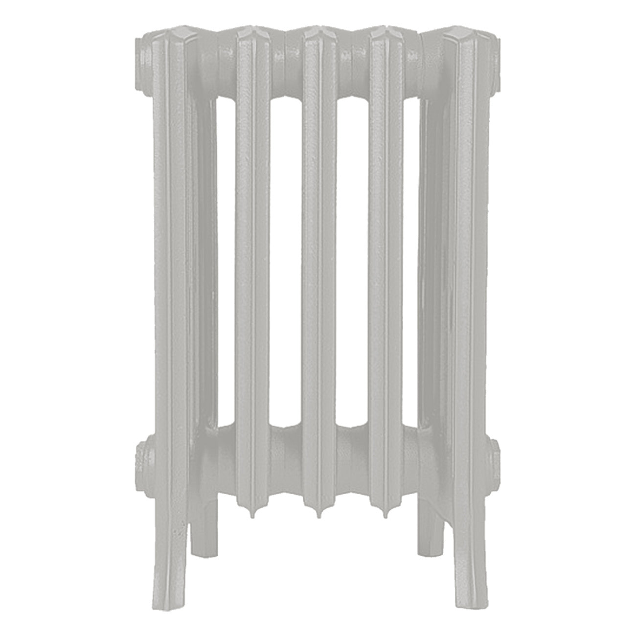 Grace - Pebble Grey Cast Iron Column Radiator H450mm x W333mm 6 Column - Wall Hung