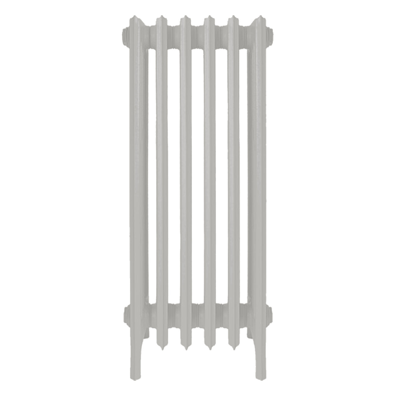 Grace - Pebble Grey Cast Iron Column Radiator H950mm x W393mm 6 Column - Floor Standing