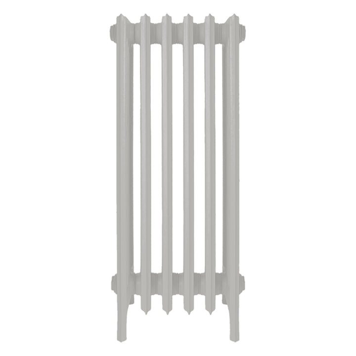 Grace - Pebble Grey Cast Iron Column Radiator H950mm x W393mm 6 Column - Floor Standing