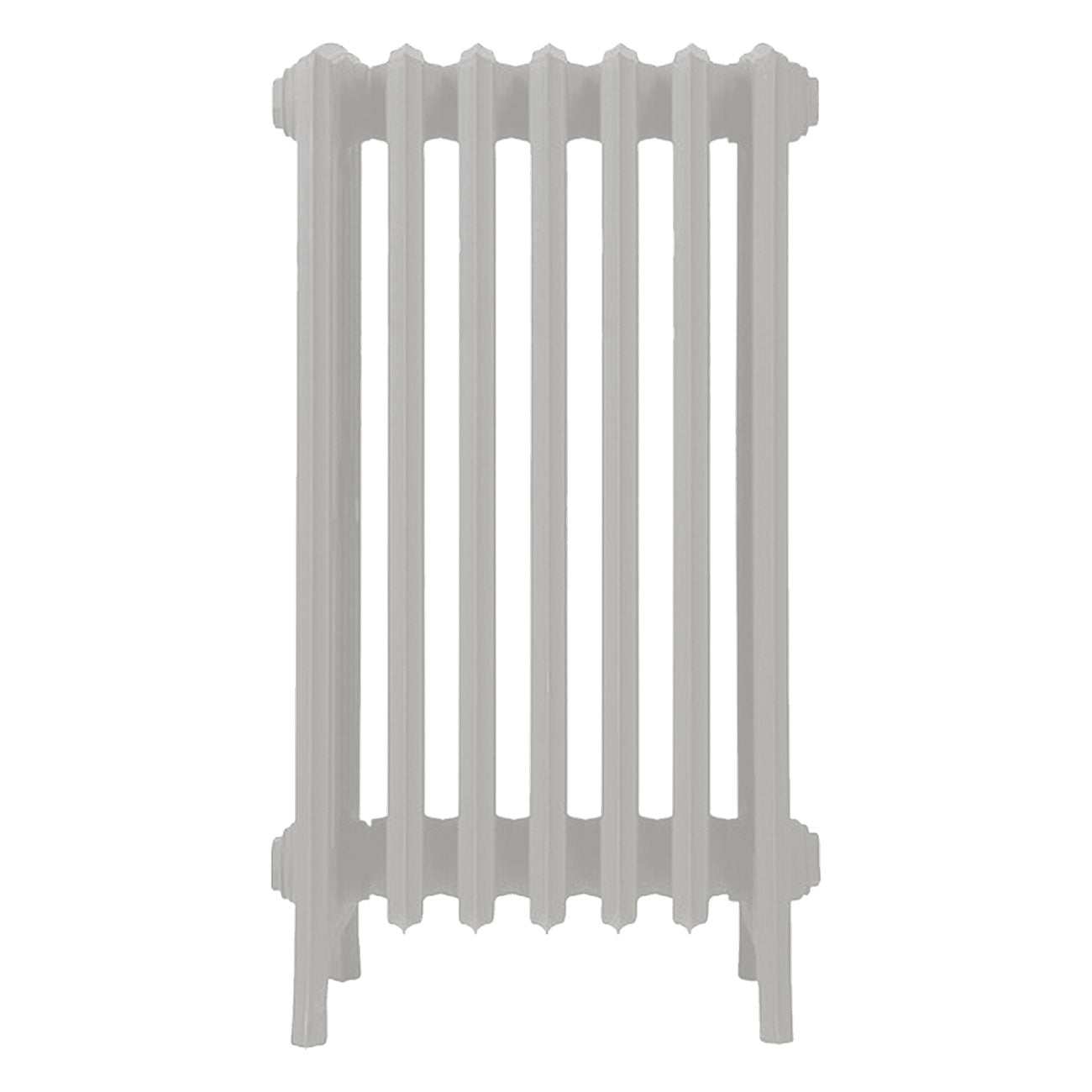 Grace - Pebble Grey Cast Iron Column Radiator H750mm x W454mm 6 Column - Floor Standing