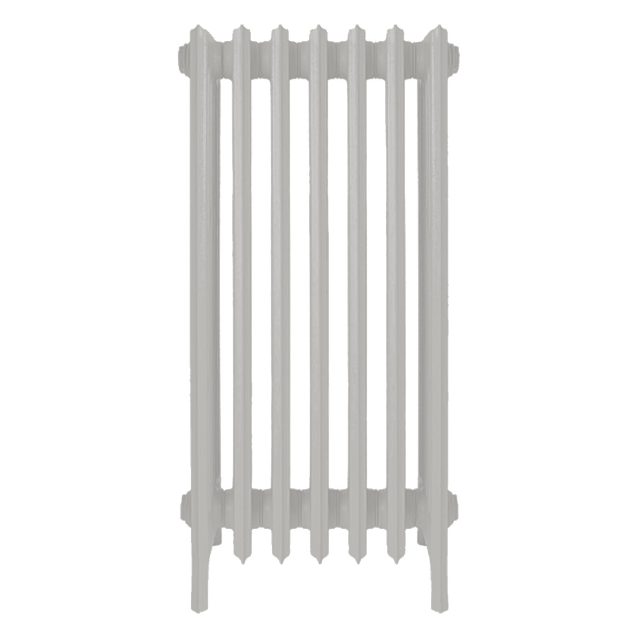 Grace - Pebble Grey Cast Iron Column Radiator H950mm x W454mm 6 Column - Floor Standing