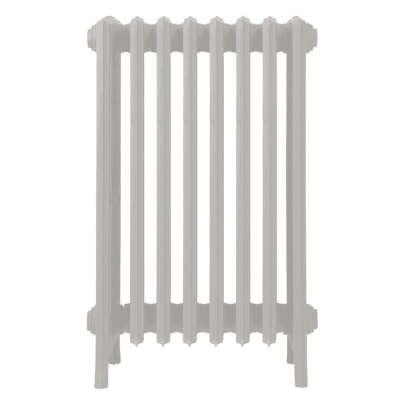 Grace - Pebble Grey Cast Iron Column Radiator H700mm x W514mm 6 Column - Wall Hung
