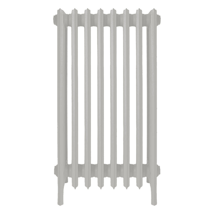 Grace - Pebble Grey Cast Iron Column Radiator H950mm x W514mm 6 Column - Floor Standing