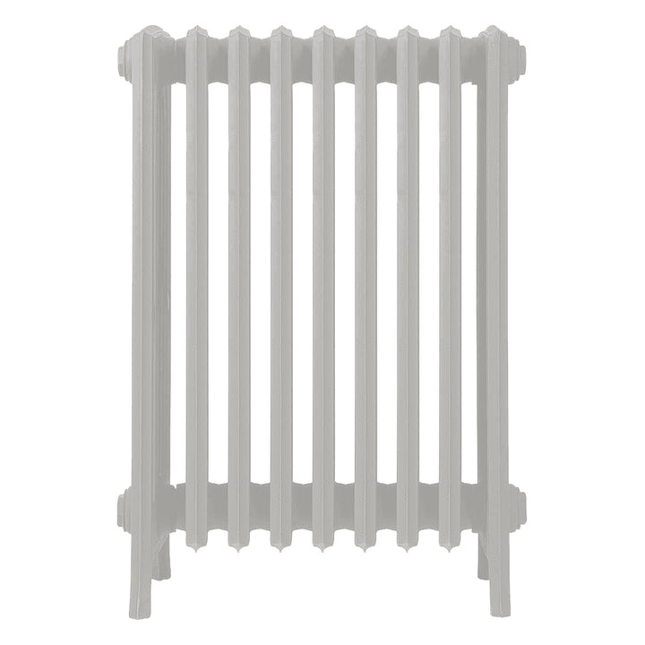 Grace - Pebble Grey Cast Iron Column Radiator H700mm x W575mm 6 Column - Wall Hung