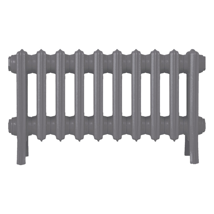 Grace - Pencil Grey Cast Iron Column Radiator H450mm x W272mm 4 Column - Wall Hung