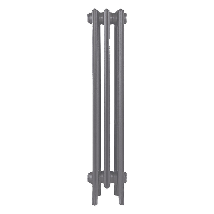 Grace - Quartz Grey Cast Iron Column Radiator H950mm x W212mm 4 Column - Floor Standing