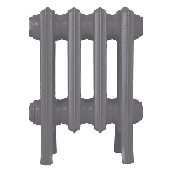 Grace - Quartz Grey Cast Iron Column Radiator H300mm x W272mm 4 Column - Wall Hung
