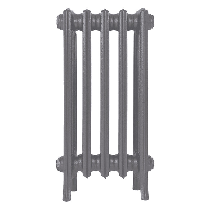 Grace - Quartz Grey Cast Iron Column Radiator H650mm x W333mm 4 Column - Floor Standing