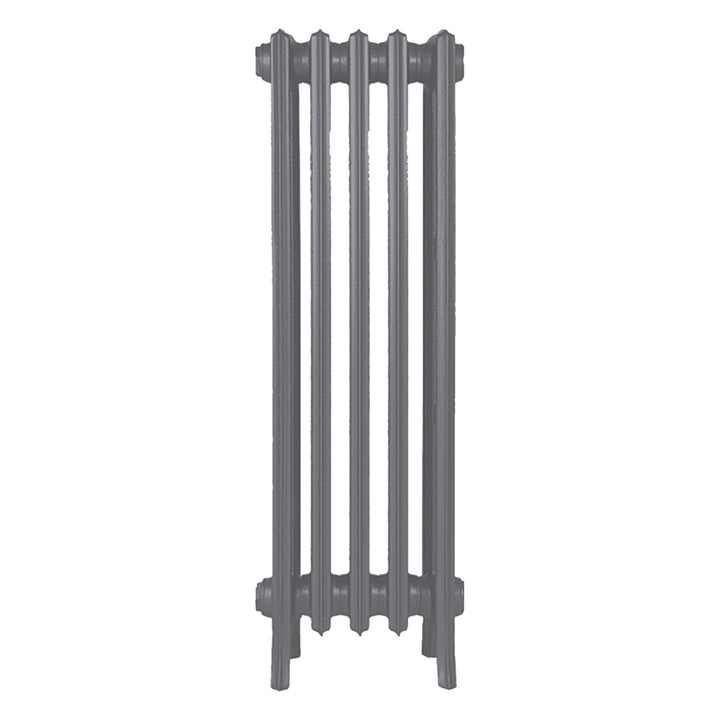 Grace - Quartz Grey Cast Iron Column Radiator H950mm x W333mm 4 Column - Floor Standing