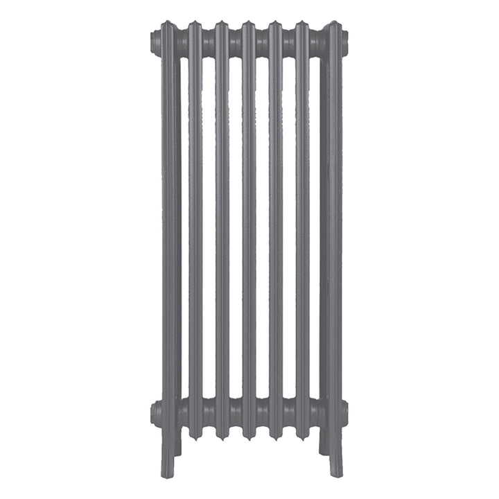 Grace - Quartz Grey Cast Iron Column Radiator H950mm x W454mm 4 Column - Floor Standing
