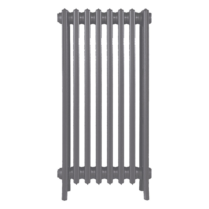 Grace - Quartz Grey Cast Iron Column Radiator H898mm x W514mm 4 Column - Wall Hung