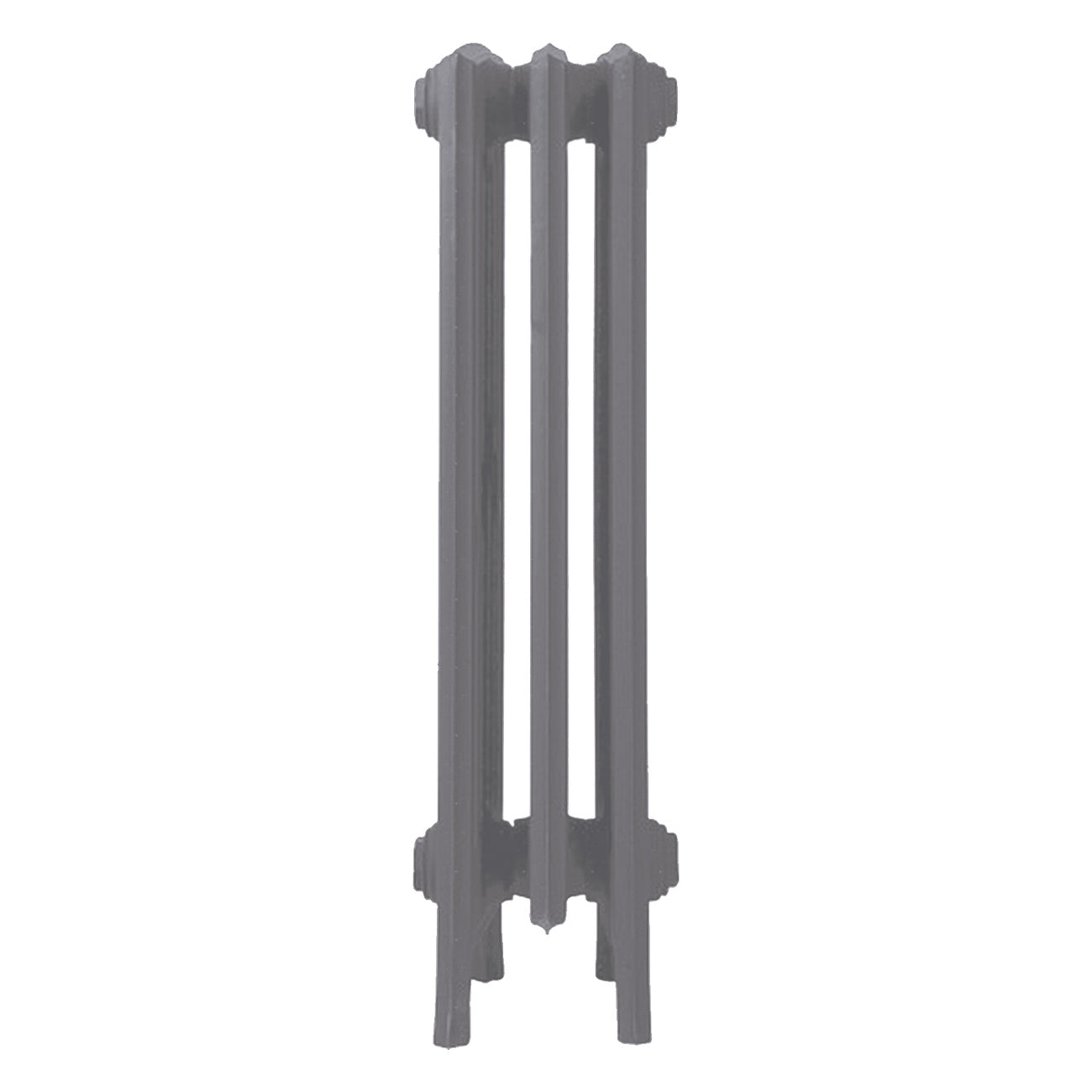 Grace - Quartz Grey Cast Iron Column Radiator H700mm x W212mm 6 Column - Wall Hung