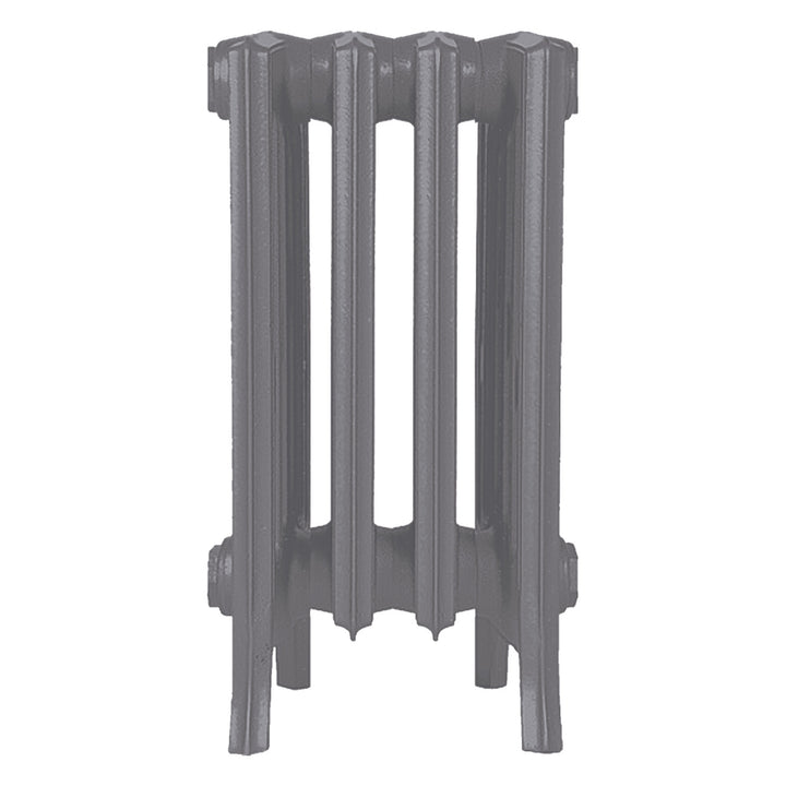 Grace - Quartz Grey Cast Iron Column Radiator H450mm x W272mm 6 Column - Wall Hung