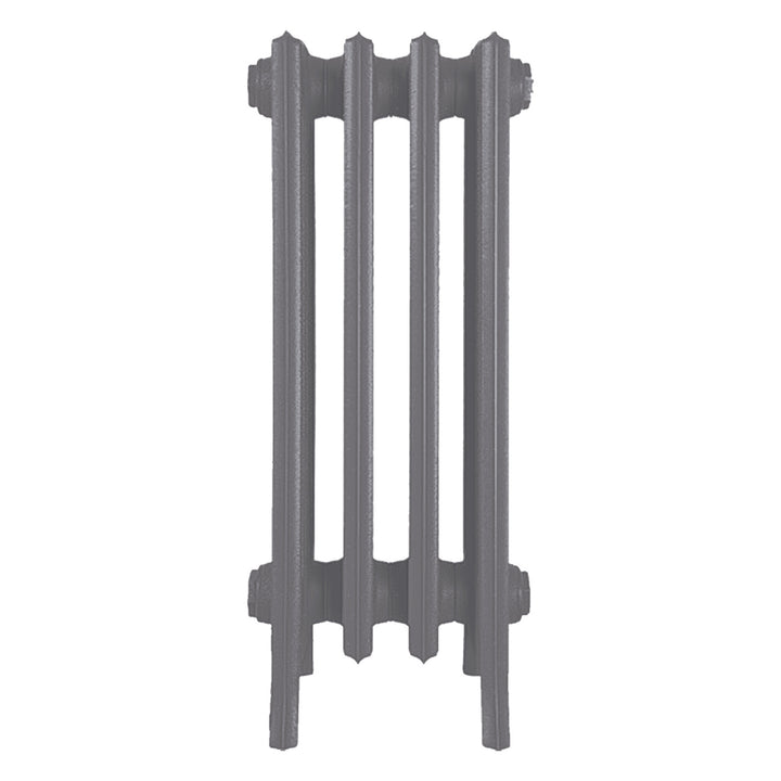 Grace - Quartz Grey Cast Iron Column Radiator H650mm x W272mm 6 Column - Floor Standing