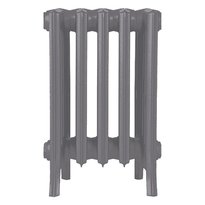Grace - Quartz Grey Cast Iron Column Radiator H450mm x W333mm 6 Column - Wall Hung