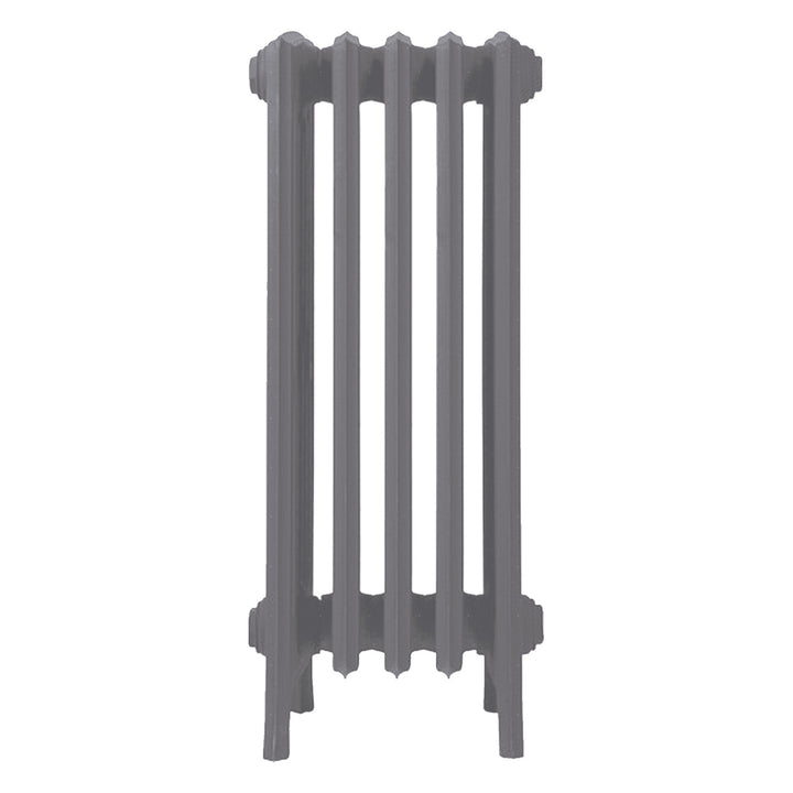 Grace - Quartz Grey Cast Iron Column Radiator H750mm x W333mm 6 Column - Floor Standing