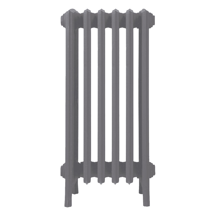 Grace - Quartz Grey Cast Iron Column Radiator H700mm x W393mm 6 Column - Wall Hung