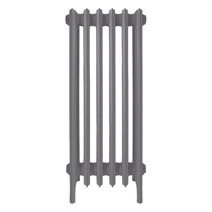 Grace - Quartz Grey Cast Iron Column Radiator H950mm x W393mm 6 Column - Floor Standing