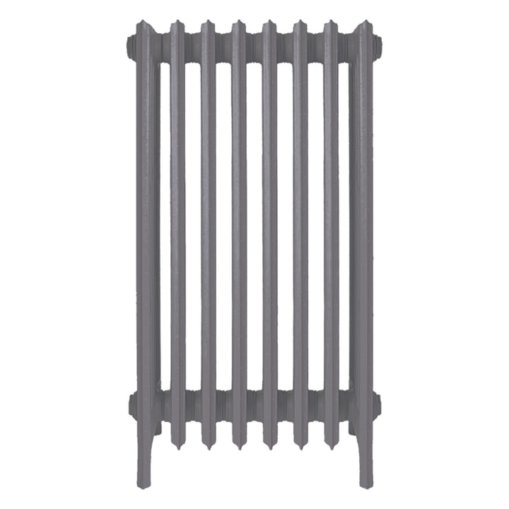Grace - Quartz Grey Cast Iron Column Radiator H950mm x W514mm 6 Column - Floor Standing