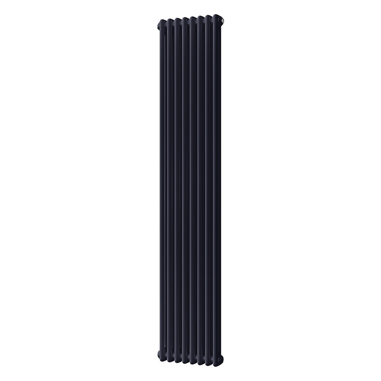 Alpha - Signature Electric Purple Wrinkle Vertical Column Radiator H1800mm x W372mm 2 Column