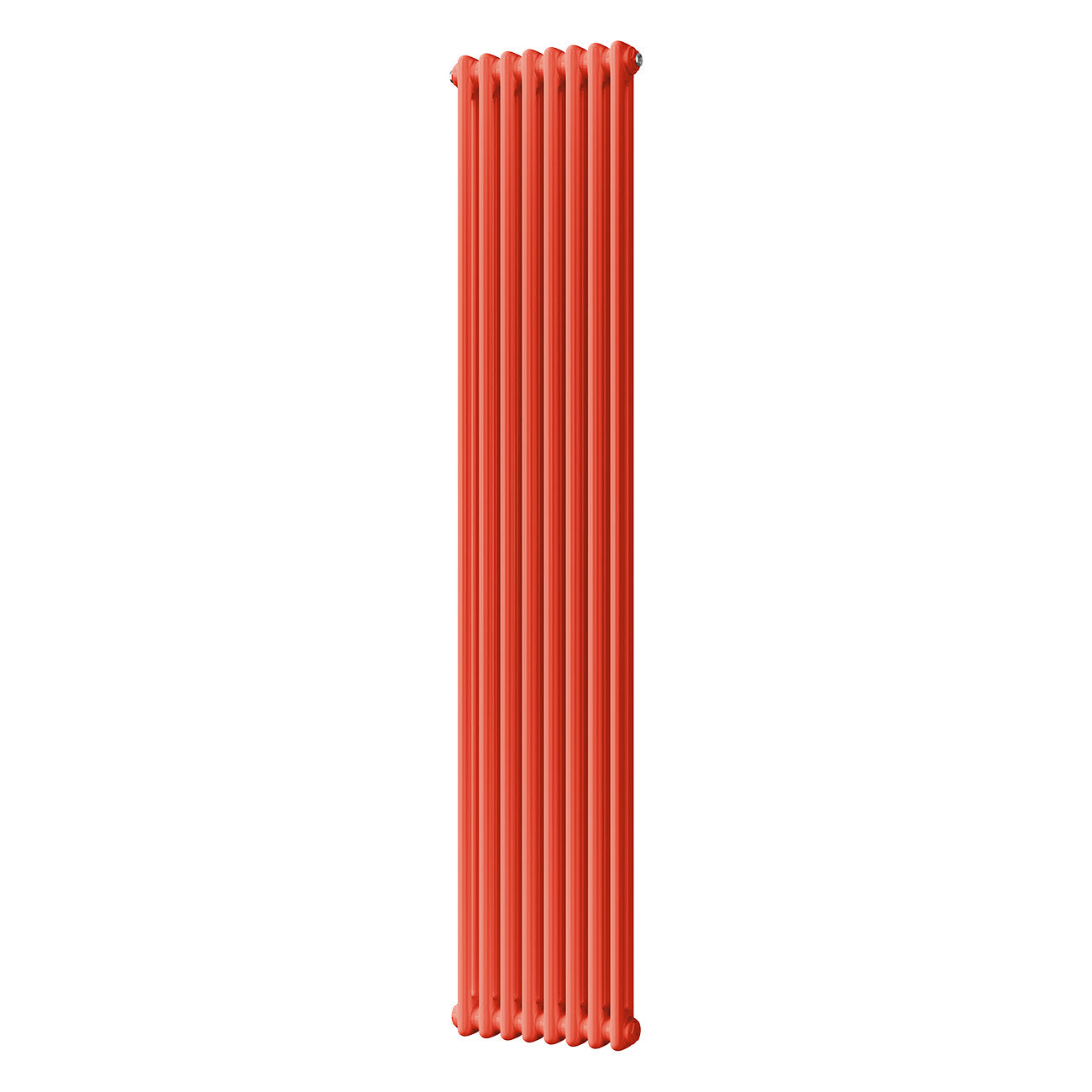 Alpha - Signature Latent Bright Red Vertical Column Radiator H1800mm x W372mm 2 Column
