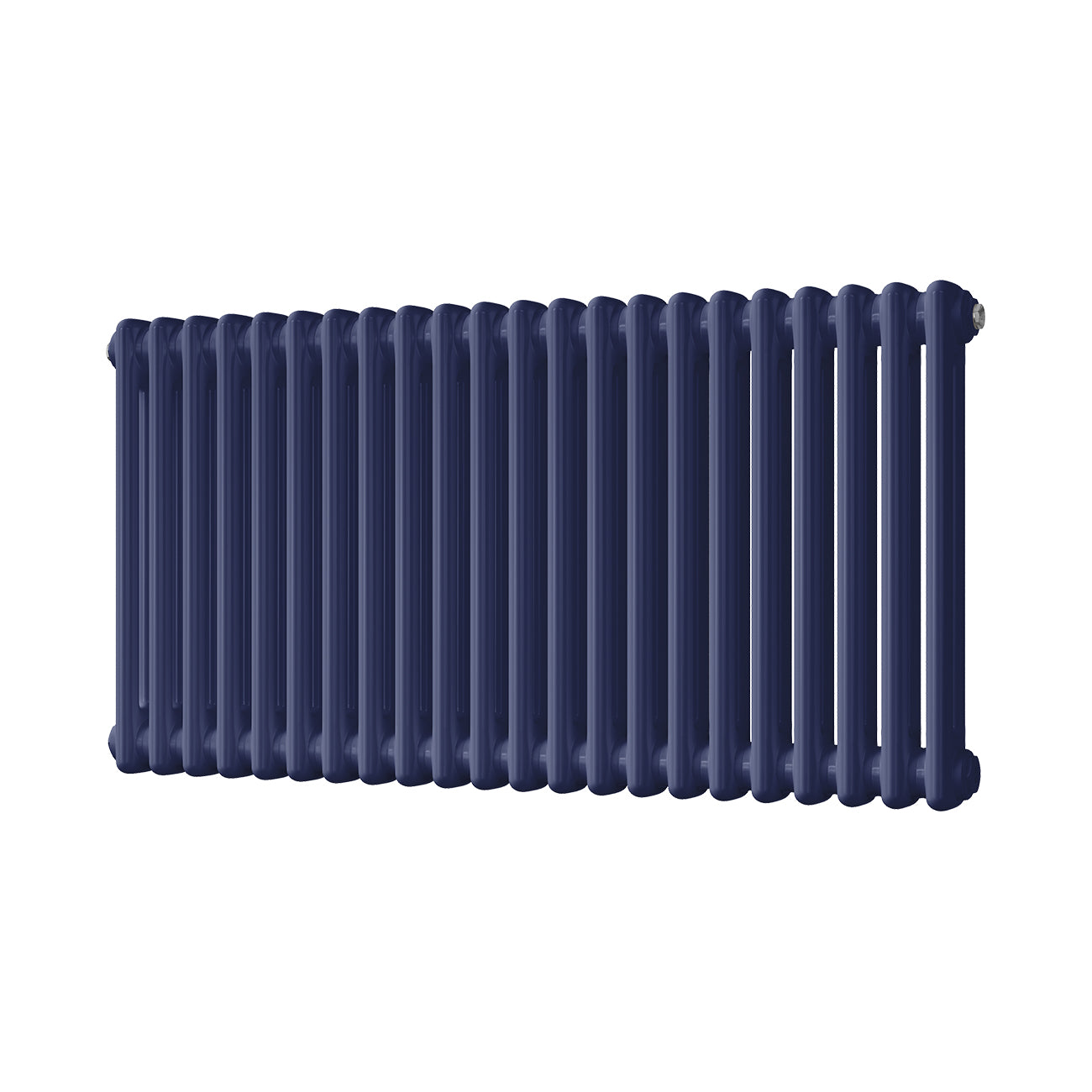 Alpha - Cobalt Blue Column Radiator H500mm x W988mm 2 Column