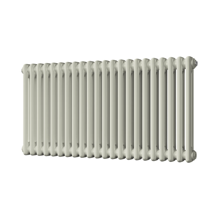 Alpha - Pebble Grey Column Radiator H500mm x W988mm 2 Column