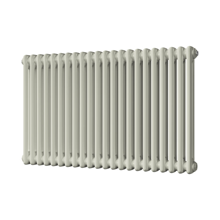 Alpha - Pebble Grey Column Radiator H600mm x W988mm 2 Column