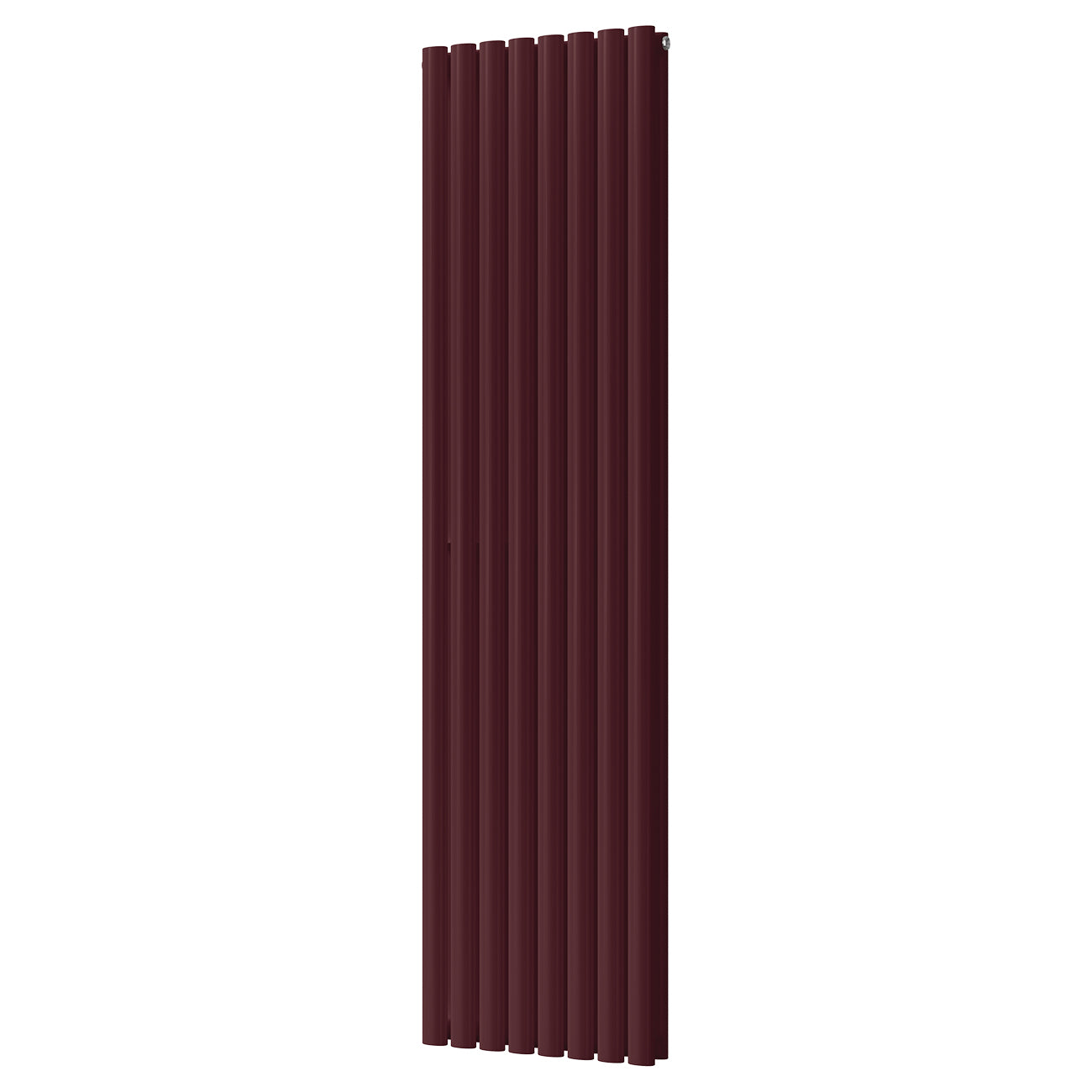 Omeara - Wine Red Vertical Radiator H1800mm x W464mm Double Panel