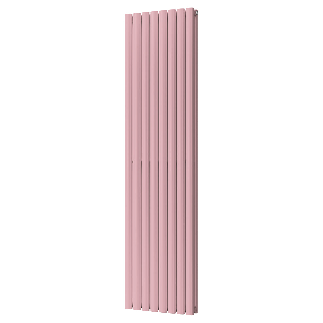 Omeara - Light Pink Vertical Radiator H1800mm x W464mm Double Panel