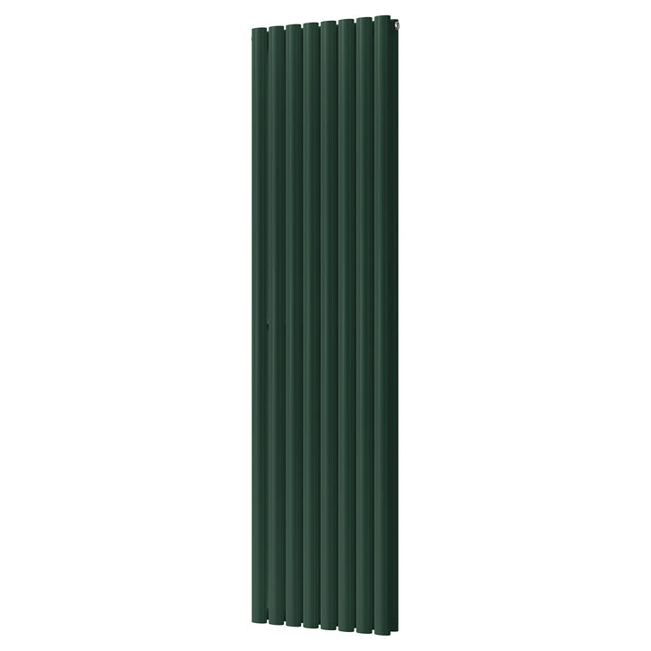 Omeara - Moss Green Vertical Radiator H1800mm x W464mm Double Panel