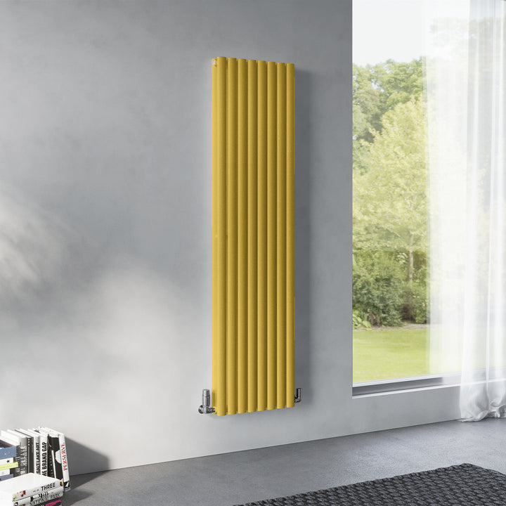 Omeara - Signature Gold Vertical Radiator H1800mm x W464mm Double Panel