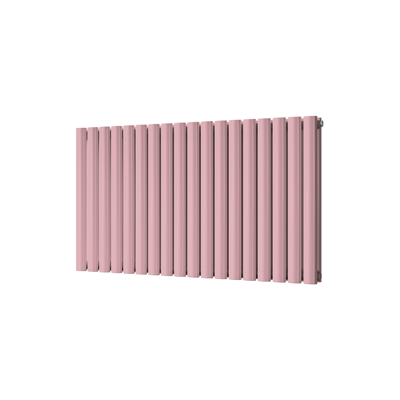 Omeara - Light Pink Horizontal Radiator H600mm x W1044mm Double Panel